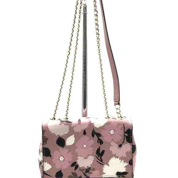 🚫SOLD Kate Spade Mini Emelyn Briar Lane Gala Floral Pink Multi Shoulder Purse - Picture 2 of 7